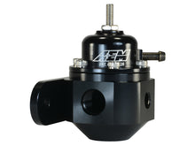Load image into Gallery viewer, AEM Universal Black Adjustable Fuel Pressure Regulator - 25-302BK