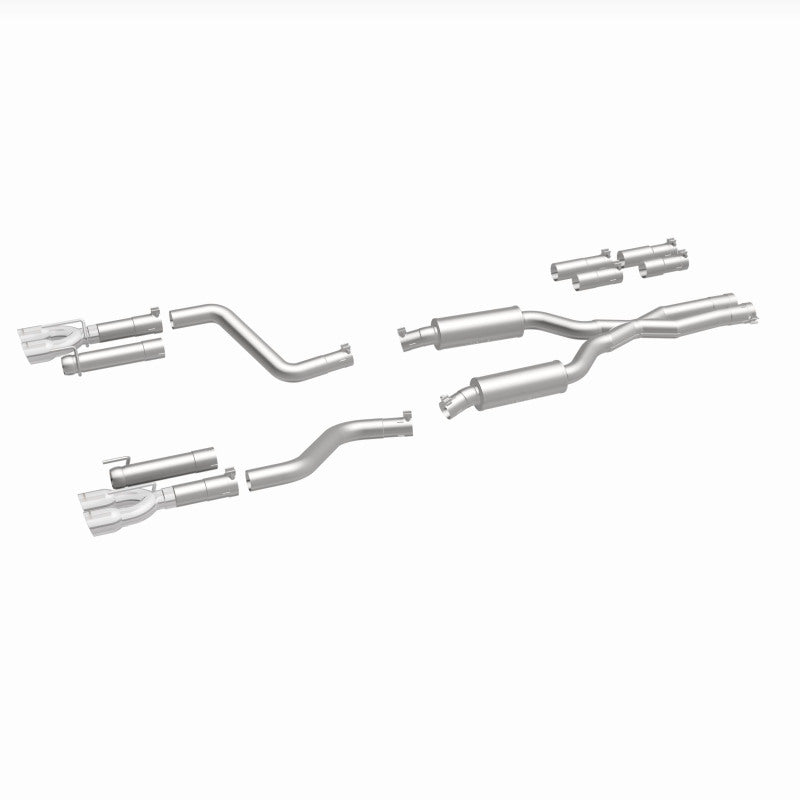 MagnaFlow 2017+ Dodge Challenger 409 SS Polished 3in Quad Tips Cat-Back Exhaust - 19367