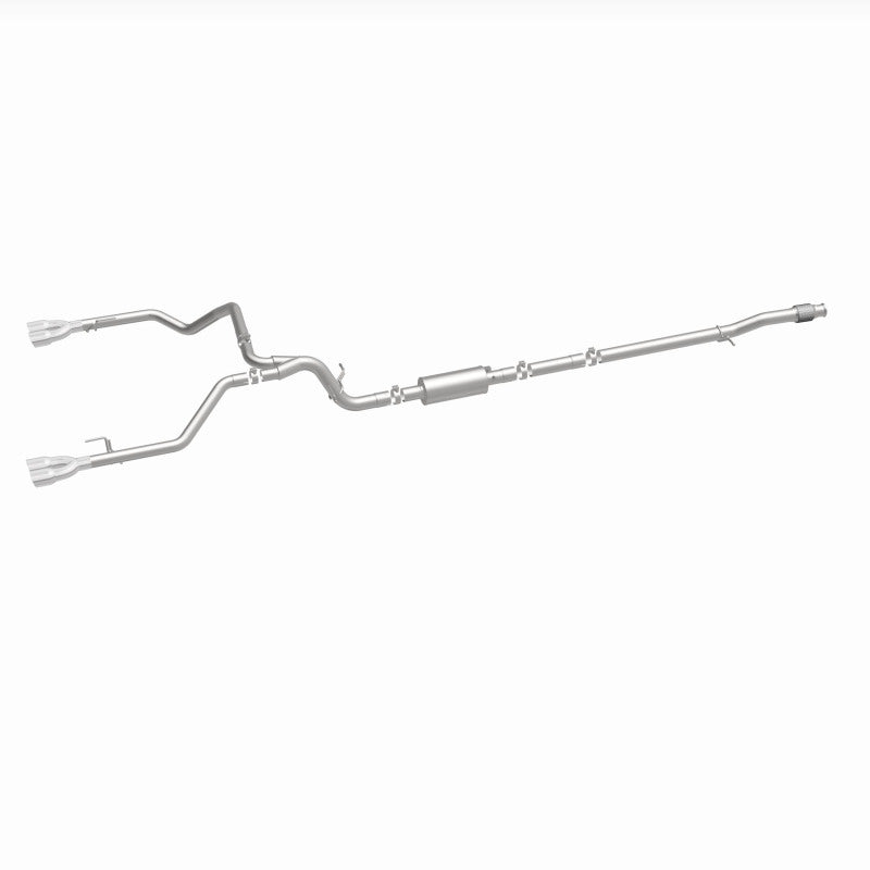 MagnaFlow 2019 Chevy Silverado 1500 V8 5.3L Street Series Quad Split Rear Exhaust w/ Polished Tips - 19477