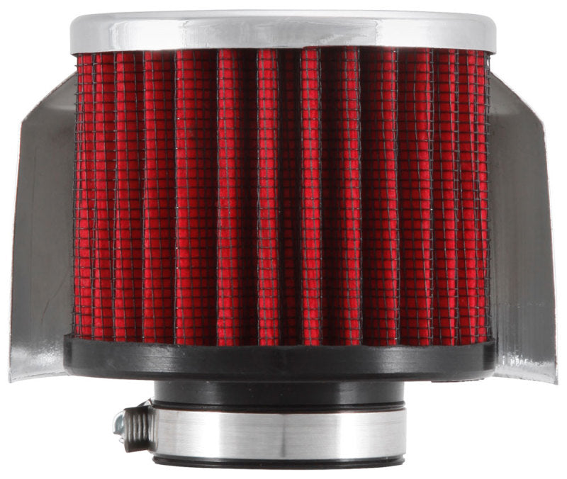 K&N 1.375in Flange ID x 3in OD x 2.5in Height Clamp On Crankcase Vent Filter - 62-1513