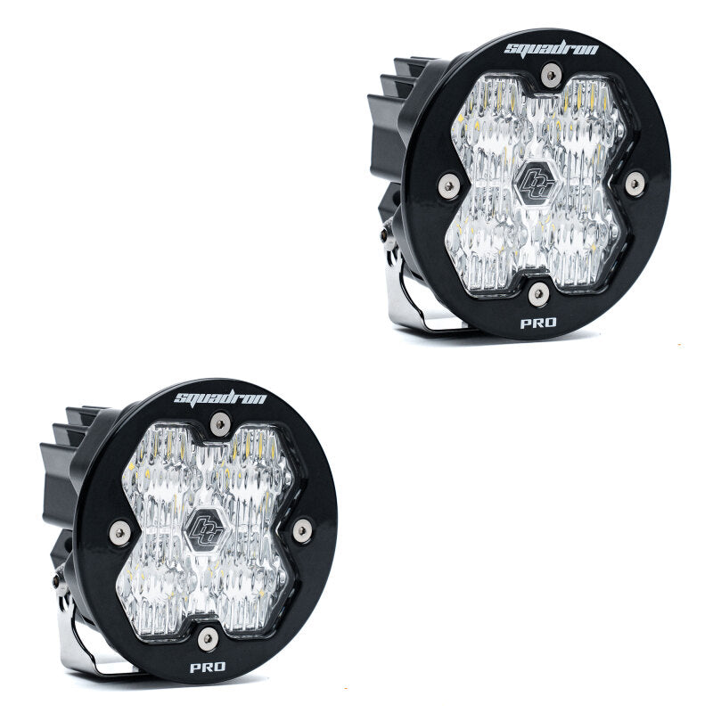 Baja Designs Squadron-R 2.0 Pro (Pair) LED Wide Cornering / No Harness - 5978052NH