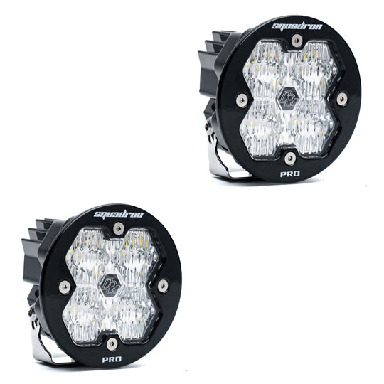 Baja Designs Squadron-R 2.0 Pro (Pair) LED Wide Cornering / No Harness - 5978052NH