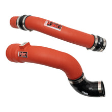 Load image into Gallery viewer, Injen 17-22 Ford F250/F/350/F-450/F-550 V8-6.7L Turbo Diesel Wrinkle Red Intercooler Piping Kit - SES9004ICPWR