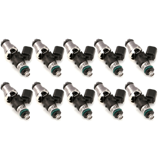 Injector Dynamics 2600-XDS Injectors - 48mm Length - 14mm Top - 14mm Lower O-Ring (Set of 10) - 2600.48.14.14.10