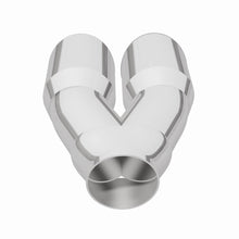 Load image into Gallery viewer, MagnaFlow Double Wall 3in Dual Round Polished Tip 2.25in Inlet - 35226