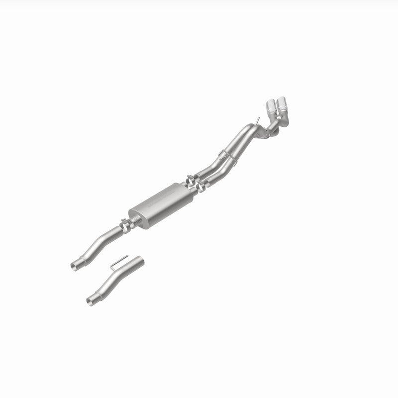 MagnaFlow 11 Ford F-150 3.7L/5.0L/6.2L SS Catback Exhaust Dual Same Side Exit w/ 3.5in SS Tips - 15461