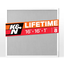 K&N HVAC Filter 16 X 16 X 1 Merv 8 - HVC-8-11616