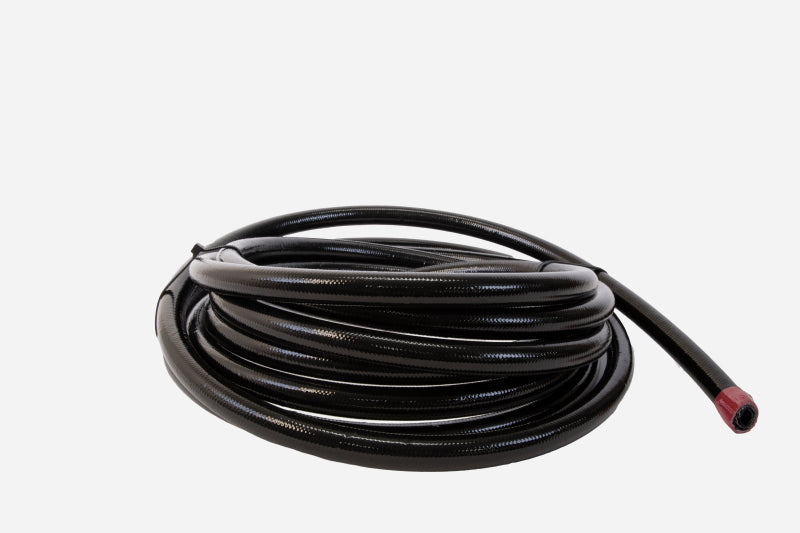 Aeromotive PTFE SS Braided Fuel Hose - Black Jacketed - AN-06 x 8ft - 15322