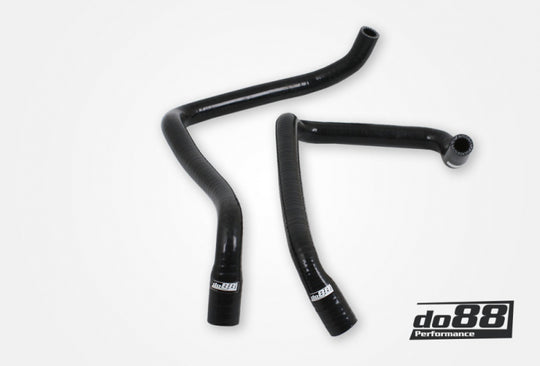 do88 Volvo 740 760 780 940 960 D24 Heater Hoses Black - DO88-KIT207S