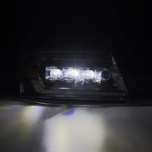 Load image into Gallery viewer, AlphaRex 04-08 Ford F-150 (No 2004 Heritage) NOVA-Series LED Proj HL Alpha-Blk w/Actv Lgt / Seq. Sig - 880128