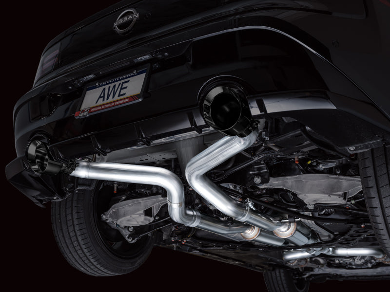 AWE Tuning 2023 Nissan Z RZ34 RWD Track Edition Cat-Back Exhaust System w/ Diamond Black Tips - 3020-33400