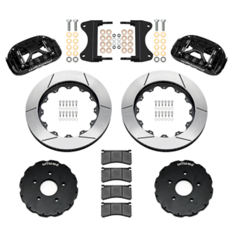 Wilwood 14-19 Chevrolet Corvette C7 Forged XRS6R Front BBK - 14.00 Rotor - Black - 140-18534