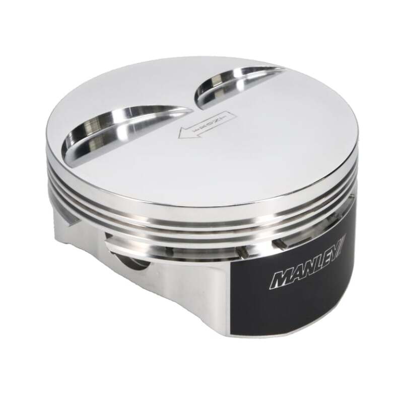 Manley Chevrolet LS Piston Set - 4.075in Bore 1.115in CH, -4.00 CC - 592675CE-8