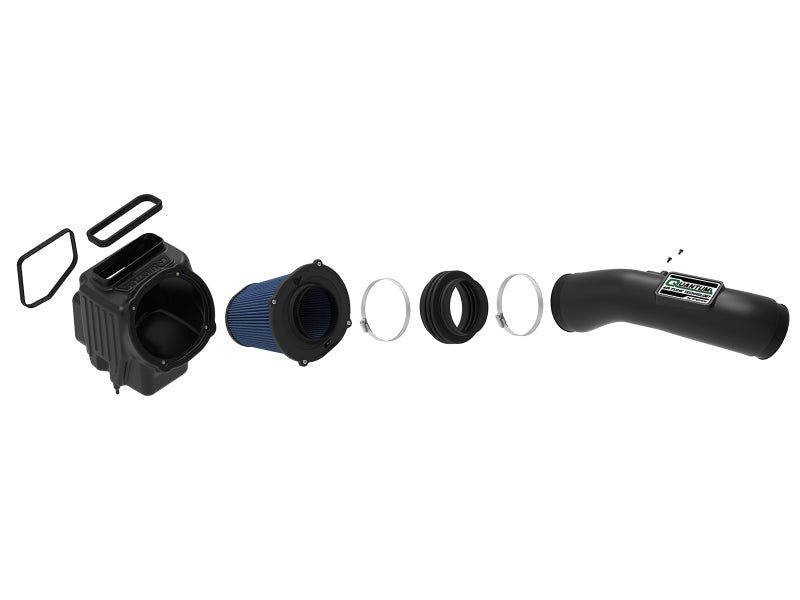 aFe Quantum Pro 5R Cold Air Intake System 17-18 GM/Chevy Duramax V6-6.6L L5P - Oiled - 53-10007R