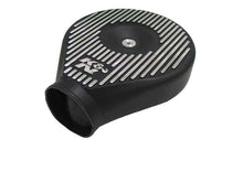 Load image into Gallery viewer, K&amp;N Universal Plenum 11.89in L x 9in Dia x 4.75in H - Black - 85-1060