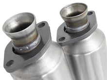 Load image into Gallery viewer, aFe Power Direct Fit Catalytic Converter Replacements Front 00-03 Jeep Wrangler (TJ) I6-4.0L - 47-48001