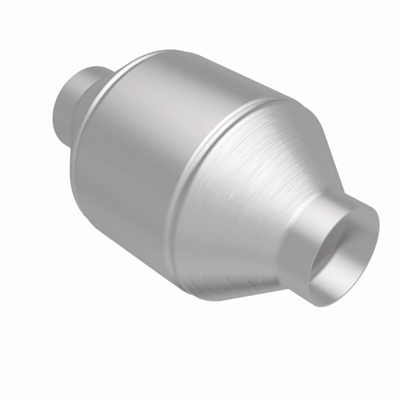 MagnaFlow Conv Univ 2.25in Inlet/Outlet Center/Center Round 3in Body L x 5in W x 8.75in Overall L - 51655