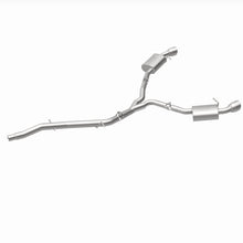 Load image into Gallery viewer, MagnaFlow 18-19 Audi A5 Dual Exit Polished Stainless CatBack Exhaust - 3in Main Piping Diameter - 19390