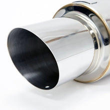 Load image into Gallery viewer, BLOX Racing 60.5mm Street Muffler - Angled Tip - BXEX-00100
