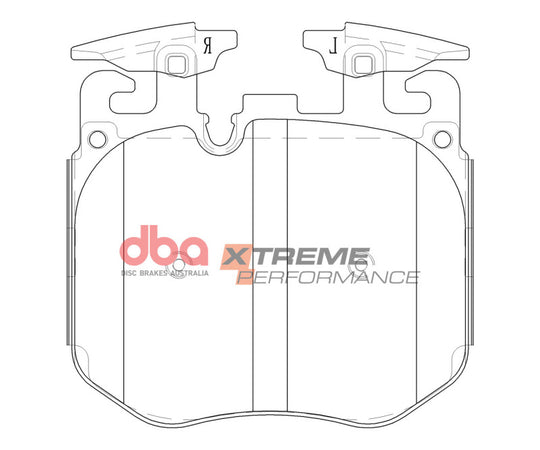 DBA 19-22 BMW 330i (w/M Perf Brakes/374mm Front Rotor) Front XP Performance Brake Pads - DB15108XP