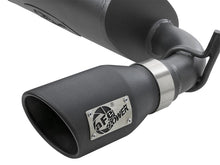 Load image into Gallery viewer, aFe Rebel Series 2.5in 409 SS Cat-Back Exhaust w/ Black Tips 2007+ Jeep Wrangler (JK) V6 3.6L/3.8L - 49-48062-B