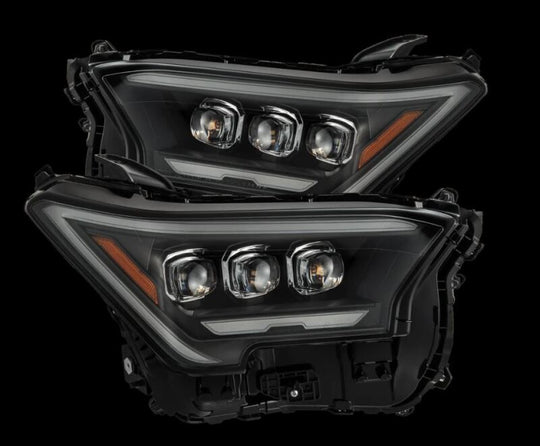 AlphaRex 2024 Toyota Tacoma NOVA-Series Projector Headlights (Pair) - Black w/Activation Light - 880327
