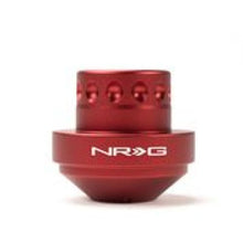 Load image into Gallery viewer, NRG Short Hub Adapter 92-95 Honda Civic / 92-96 Prelude / 90-93 Accord - Matte Red - SRK-RL110H-RD