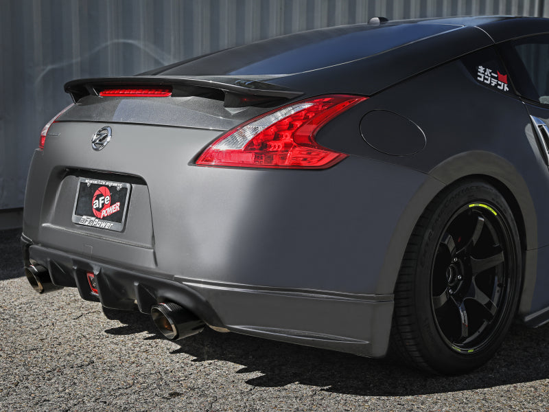 aFe Takeda Cat-Back Exhaust System Nissan 370Z 09-20 V6-3.7L- Carbon Tip - 49-36139-C