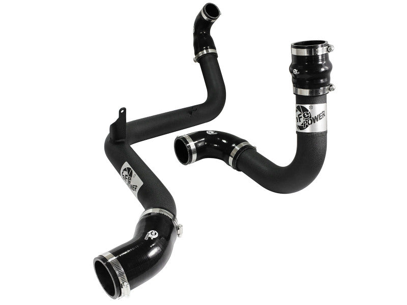 aFe Bladerunner 2.5in Intercooler Hot and Cold Side Tubes, 13-14 Ford Focus ST 2.0L (t) *Black* - 46-20184-B