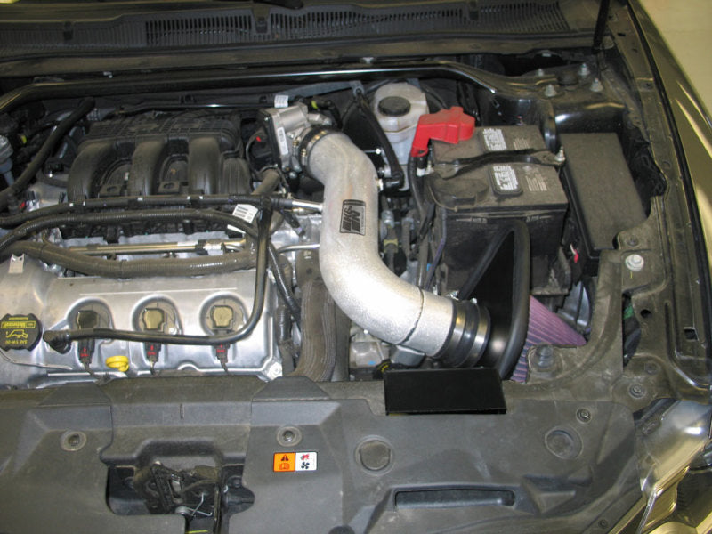 K&N 10-11 Ford Taurus 3.5L V6 Silver Typhoon Cold Air Intake - 69-3528TS