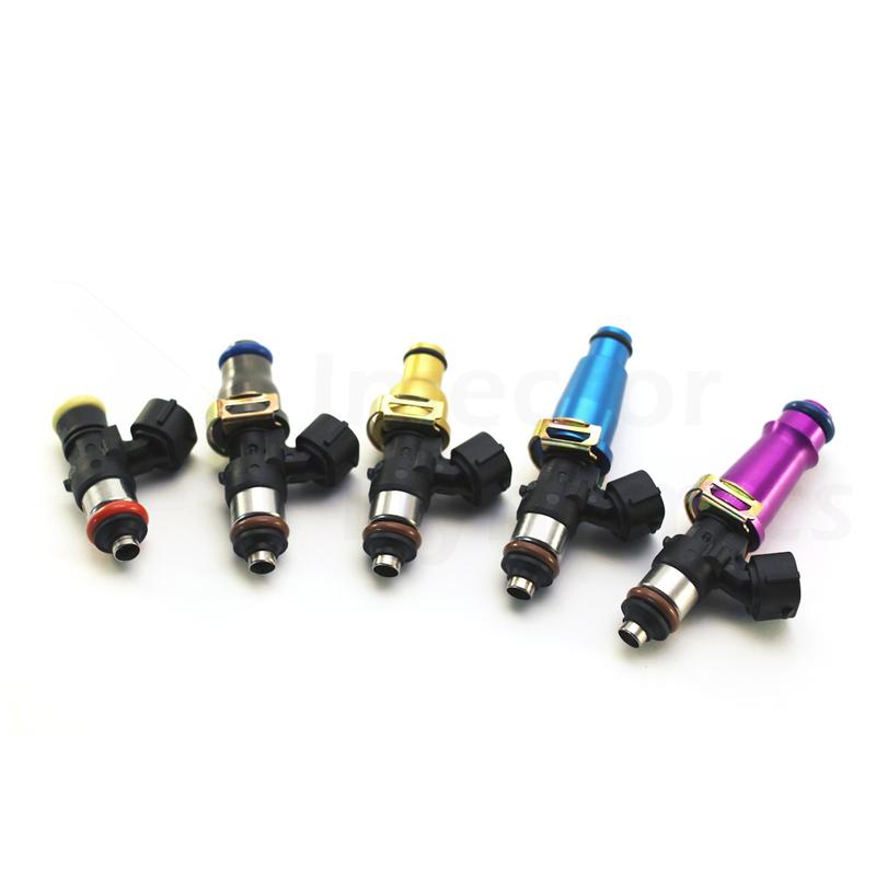Injector Dynamics 1300cc Injectors - 48mm Length - 14mm Top - 14mm Lower O-Ring (Set of 2) - 1300.48.14.14.2