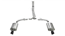 Load image into Gallery viewer, Corsa 2010-2019 Ford Taurus SHO 3.5L V6 Turbo Sport Cat-Back Exhaust w/ Dual 4in Black Tips - 14315BLK