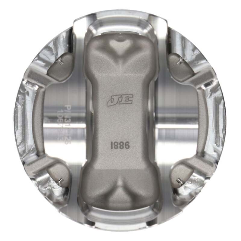 JE Pistons Nissan KA24DE 89mm Bore 9.0:1 CR -21.8cc Dome KIT Set of 4 Pistons - 317924