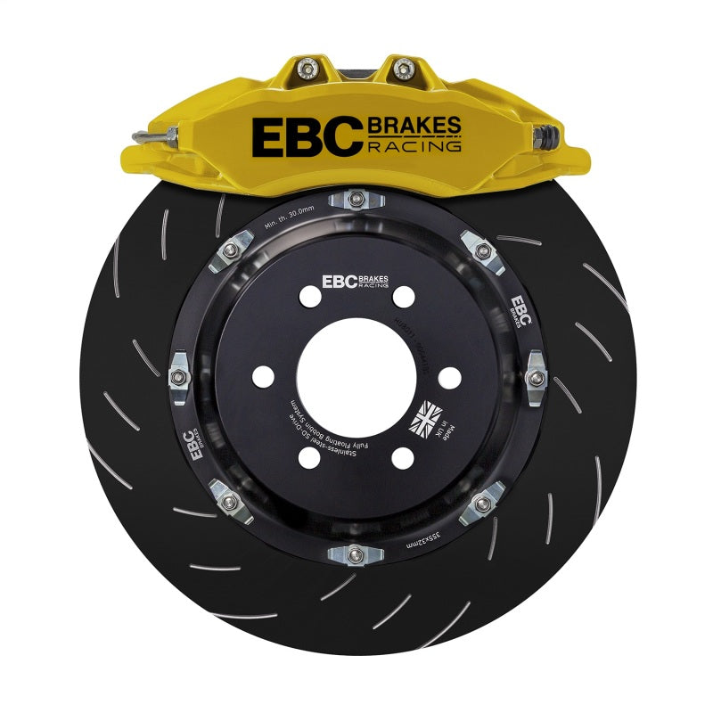 EBC Racing 2019+ BMW M235i (F44) Yellow 6 Piston Apollo Calipers 355mm Rotors Front Big Brake Kit - BBK039YEL-1