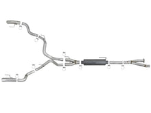 Load image into Gallery viewer, aFe MACH Force-Xp Cat-Back Exhaust w/Dual Hi-Tuck Tips 17-18 Ford F-150 Raptor V6-3.5L (tt) - 49-33095