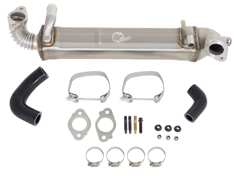 aFe Power BladeRunner EGR Cooler Vertical 08-10 Ford Diesel Trucks V8-6.4L (td) - 46-90079