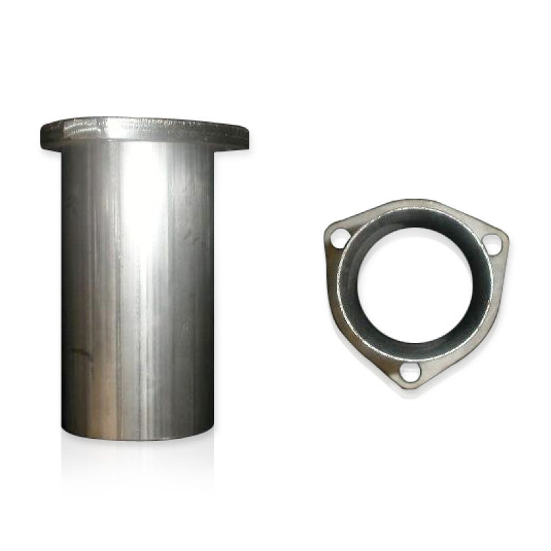 Stainless Works COLLECTOR ADAPTER-2 1/2in 3 BOLT 2 1/2in OD OUTLET - HCA2.52.5