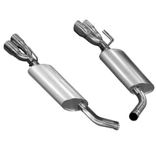 Load image into Gallery viewer, Kooks 14 Chevy SS LS3 6.2L OEM 3in Axleback Exhaust. w/and Quad 3in Slash Cut Pol Tips - 25106100