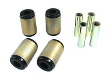 Load image into Gallery viewer, Whiteline Plus 10/83-4/93 Toyota Supra Front Control Arm - Lower Inner Front &amp; Rear Bushing Kit - W52099