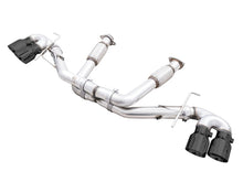Load image into Gallery viewer, AWE Tuning 2020 Chevrolet Corvette (C8) Track Edition Exhaust - Quad Diamond Black Tips - 3020-43086