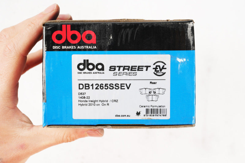 DBA 97-99 Acura CL 4 Cyl Rear SSEV Street Series Brake Pads - DB1265SSEV