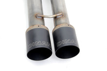 Load image into Gallery viewer, Dinan 14-24 Mini Cooper S (F55) 5-Door Free Flow Axleback Exhaust System - Black Tips - D660-0063-BLK