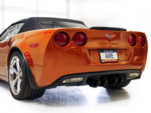 Load image into Gallery viewer, AWE Tuning 05-07 C6 Chevrolet Corvette 6.0L Track Edition Axle-Back Exhaust w/ Diamond Black Tips - 3020-43660