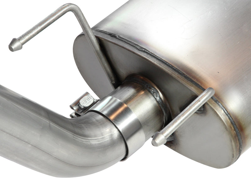 aFe MACHForce XP Exhausts Cat-Back SS-409 EXH CB Toyota Tacoma 05-13 V6-4.0L (Pol Tip) - 49-46001-1P