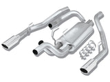 Borla 09-13 Dodge RAM 1500 5.7L CC/SB w/Fact Sngl Exhaust C/B 3x2.5in Single Round Rolled Split Rear - 140308
