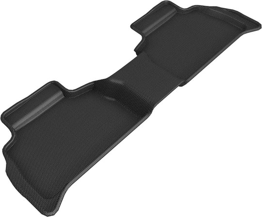 3D MAXpider 20-24 BMW X6 (G06) Kagu Floor Mat- Black Row 2 - L1BM11321509