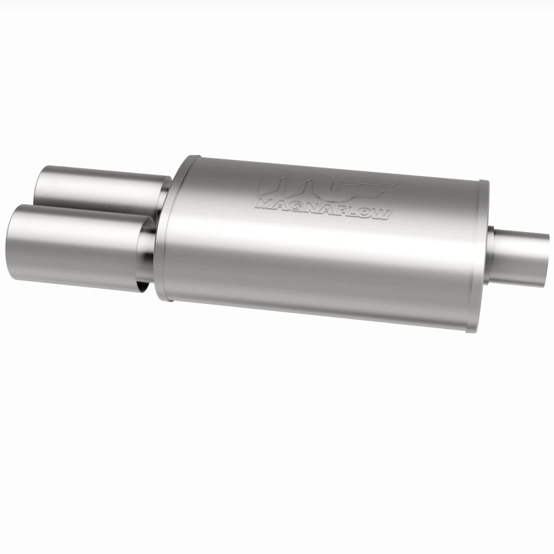 MagnaFlow Muffler W/Tip Mag SS 14X5X8 2.25/3. - 14816