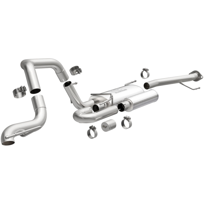 MagnaFlow 03-21 Toyota 4Runner V6 4.0L Overland Series Cat-Back Exhaust - 19546