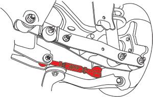 SPC Performance 08-16 Subaru Impreza / 13-20 & 2022+ BRZ/Toyota 86 Rear Adjustable Toe Arm - Each - 67655
