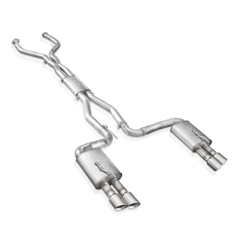 Stainless Works 2008-09 Pontiac G8 GT 3in Catback System X-Pipe Turbo Chambered Muffler 3.5in Tips - PG8CBFC